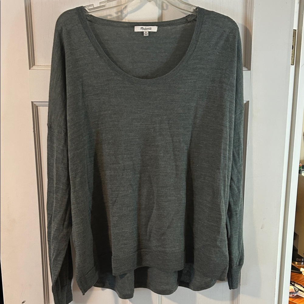 Madewell Heather Gray Women's Hoodie